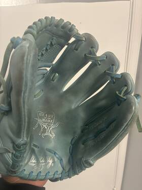 Rawlings Pro204-2ov Heart Of The Hide 11 Inch Left Hand Leather Glove Blue
