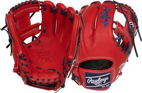 Pro204-2wsh Rawlings New Heart Of The Hide Baseball Glove Rht 11.5 Inch Rd/nvy/wht