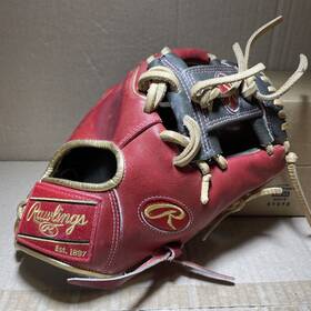 Pro204w-2 Rawlings 11.5 Inch Heart Of The Hide Custom Wing Tip Infield Glove
