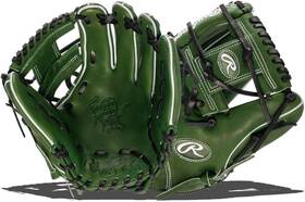 Pro204w-2mg Rawlings New Heart Of The Hide Military Green 11.5 Inch Rht Baseball Glove