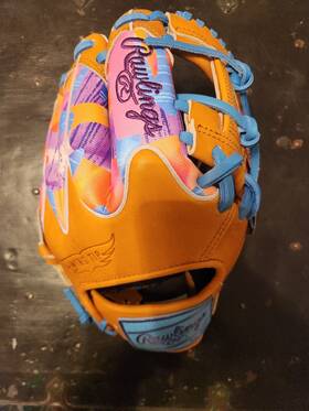 Rawlings Pro204w-2tpu Heart Of The Hide Speedshell Design Purple 11.5 Wingtip Rh Throw