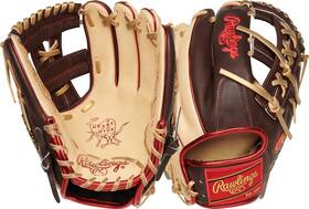 Pro205-32cch Rawlings New Heart Of The Hide Baseball Glove Rht 11.75 Inch Blk/rd