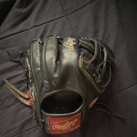 Pro205-6b Rawlings Pro Grade 200 Pattern Black Red Leather Baseball Glove 11.75 Inch