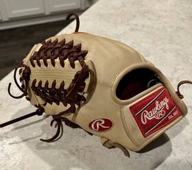 Pro2054ct Rawlings Heart Of The Hide R2g Lht 11.75 Inch Baseball Glove - Camel/tan