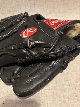 Pro22vhb Rawlings Black Leather 12 1/4 Inch Infielder / Pitchers Glove