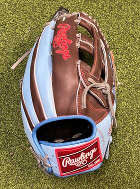 Pro3039-6ch Rawlings Heart Of The Hide Glove 12.75 Inch Rht Maroon/carolina - Nwt