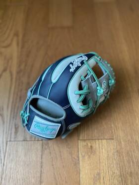 Pro314-2gnss Rawlings Heart Of The Hide Baseball Glove - 11.5 Inch Navy Blue Rht