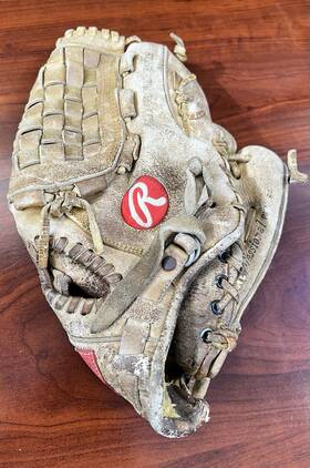 Pro4s Rawlings Vintage Pro-4s Mij Made In Japan Gold Glove Basket Web Broken &soft