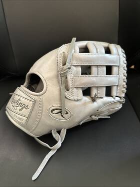 Prokb17-6g Rawlings Lightly Used Heart Of Hide 12.25 Inch Lunar Grey Baseball Glove
