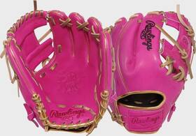 Pror204-2begd Rawlings Heart Of The Hide R2g Baseball Glove Berry Pink 11.5 Inch Rht