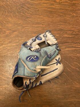 Pror204-2ccb Rawlings Broken In 11.5 Inch Tan/light Blue Pror204-2ccb Rawlings Broken In 11.5 Inch Tan/light Blue