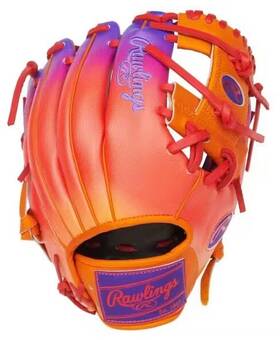 Pror204-2puo Rawlings Heart Of Hide 11.5 Inch Funburst Infield Baseball Glove New