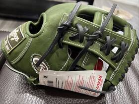 Pror204-32mg Rawlings Heart Of The Hide Military Green Baseball Glove 11.5 Inch Rht