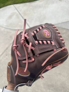 Rawlings Pror205-30ch 11 3/4 Inch Baseball Glove Brown/pink Heart Of The Hide