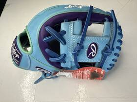 Pror234-2pu Rawlings Heart Of The Hide Baseball Glove 11.5 Inch Blue Purple Pror234-2pu Rawlings Heart Of The Hide Baseball Glove 11.5 Inch Blue Purple