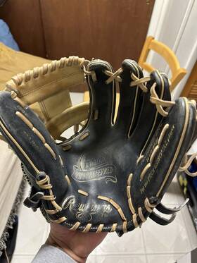 Pros204w-2nc Rawlings Pro Prefered Baseball Glove 11.5 Inch Rht Blue / Camel