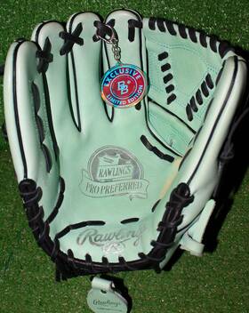 Rawlings Pros206-30m Pro Preferred 12 Inch Baseball Glove Lh Mint Green Last One
