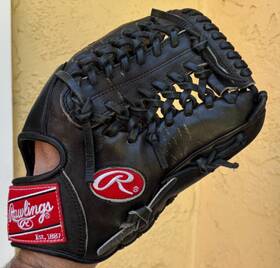 Pros20mtb Rawlings 400 Pro Preferred 12 Inch Black Game Ready Baseball Infield Pitcher Glove