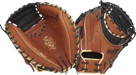 Proym4gbb Rawlings Heart Of The Hide Colorsync 8.0 Baseball Catchers Mitt 32.5 Inch Tan Black