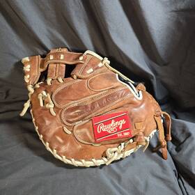 R9sbcm33-24db Rawlings R00704422 R9 Series 33 Inch Fastpitch Catchers Mitt Broken In