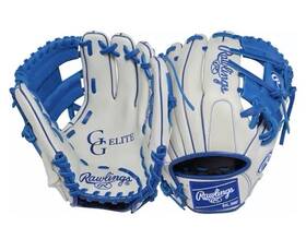 Rawlings R00750122 New 11 Inch Youth Gg Elite Series Rht Baseball Glove White Royal
