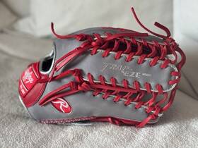 R3039-22sgz Rawlings 2020 Exclusive Heart Of The Hide R2g Outfield Glove Grey/red