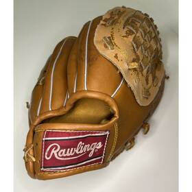 Rbg100w Rawlings Youth Glove Sign Randy Johnson Right Handthrow Brown Preowned