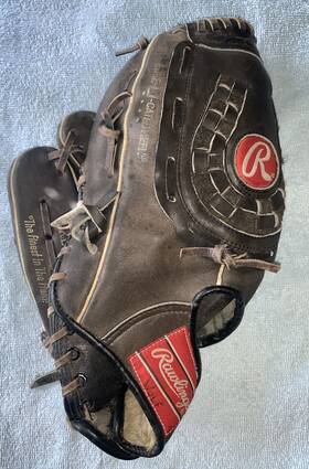 Rbg21b Rawlings Bobby Bonilla Baseball Glove Leather Left Hand Throw Free Ship