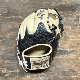 Rawlings Rbg36l 11.5 Inch Right Hand Throw I Web Leather Glove Black/beige