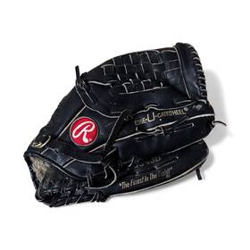 Rbg43b Rawlings Baseball Glove Black Leather 13 Inch Right Hand Throw