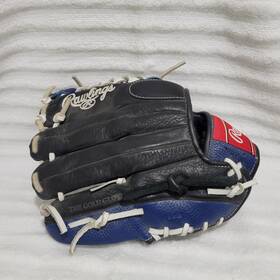 Rcs175r Rawlings Custom Series Baseball Glove 11 3/4 Inch Blue The Gold