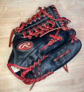 Rcs17bs Rawlings Rcs Custom Series Baseball Glove Rht 11.75 Inch Black/red