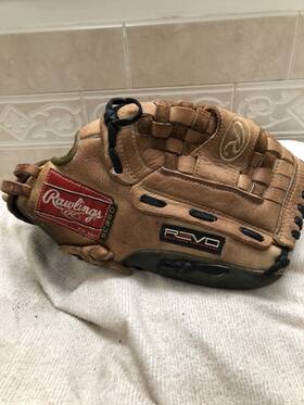 Re125bps Rawlings Revo Women S Broken In Game Ready 12.5 Inch Softball Glove Right Hand Throw