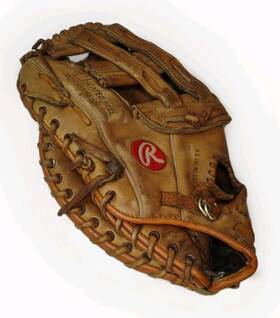 Rfm-9 Rawlings First Base Mitt Fastback Rfm9 Keith Hernandez Baseball Softball Lht Vtg
