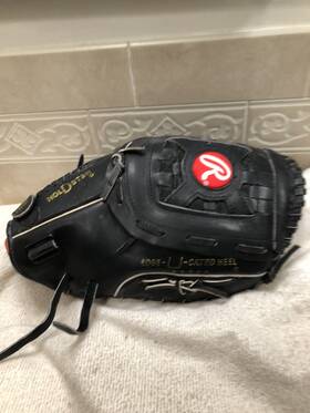 Rfm18bpro Rawlings Barely Used 13.5 Inch Softball First Base Mitt Right Throw