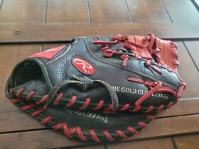 Rfmap5 Rawlings Albert Pujols 1st Baseman Glove Mitt Black Model Rht 12.5 Inch