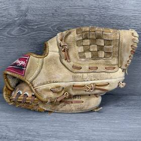 Rgb201wb Rawlings Baseball Glove Mitt Youth Jeter 11 Inch Rht Brown Leather Used