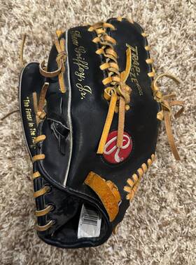 Rkg24 Rawlings Vintage Black Ken Griffey Jr Baseball Glove Mitt Lht 12 Inch