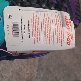 Ready-2-go Rawlings Ro071670 Heart Of The Hide Leather Baseball Glove 11.75 Inch Purple Blue