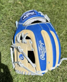 Rpros3142r Rawlings Pro Preferred 11.5-inch Infield Glove Right Hand Throw Blue Leather
