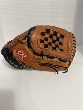 Rptdr1w Rawlings 13 Inch Leather Baseball Softball Glove Right Handed Throw