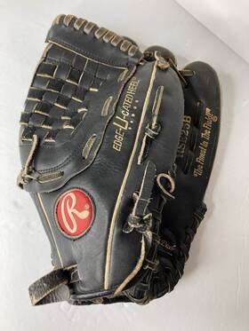 Rse25 Rawlings Baseball Glove Right Hand Throw 12.5 Inch Black Rht