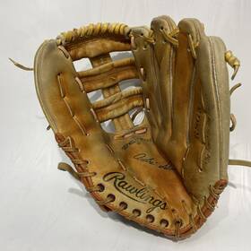 Rsg3 Rawlings Andre Dawson Softball Size Glove 12.5 Inch Brown Leather Adult Rht
