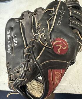 Rsg6 Rawlings Soft Touch Edge-u-cated Heel Leather Softball Baseball Glove Lht