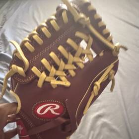 Rawlings S115mtb Sandlot 11.75 Left Hand Throw Basket Web Infield Glove