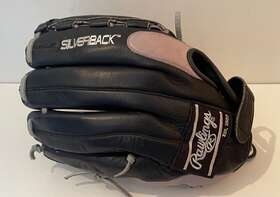 Sb120 Rawlings Softball Glove 12 Inch Silverback Rht All Leather Fastpitch Excellent