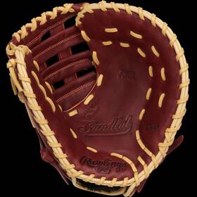 Sfm18s-3 Rawlings Sfm18s-3/0 Sandlot Series H Web 12.5 Inch Baseball First Base Mitt Throws Right