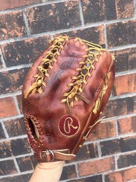 Sg-58 Rawlings Trapeze Broken In 12.75 Baseball Softball Glove Rht Throw Japan