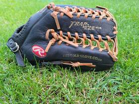 Sg96t Rawlings 13.5 Inch Black Trapeze Softball Glove Right Hand Throw