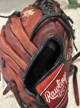 Sp1124 Rawlings Baseball Glove 11 1/4 Inch All Leather Pro Taper Elite Rht Steerhide Sp1124 Rawlings Baseball Glove 11 1/4 Inch All Leather Pro Taper Elite Rht Steerhide